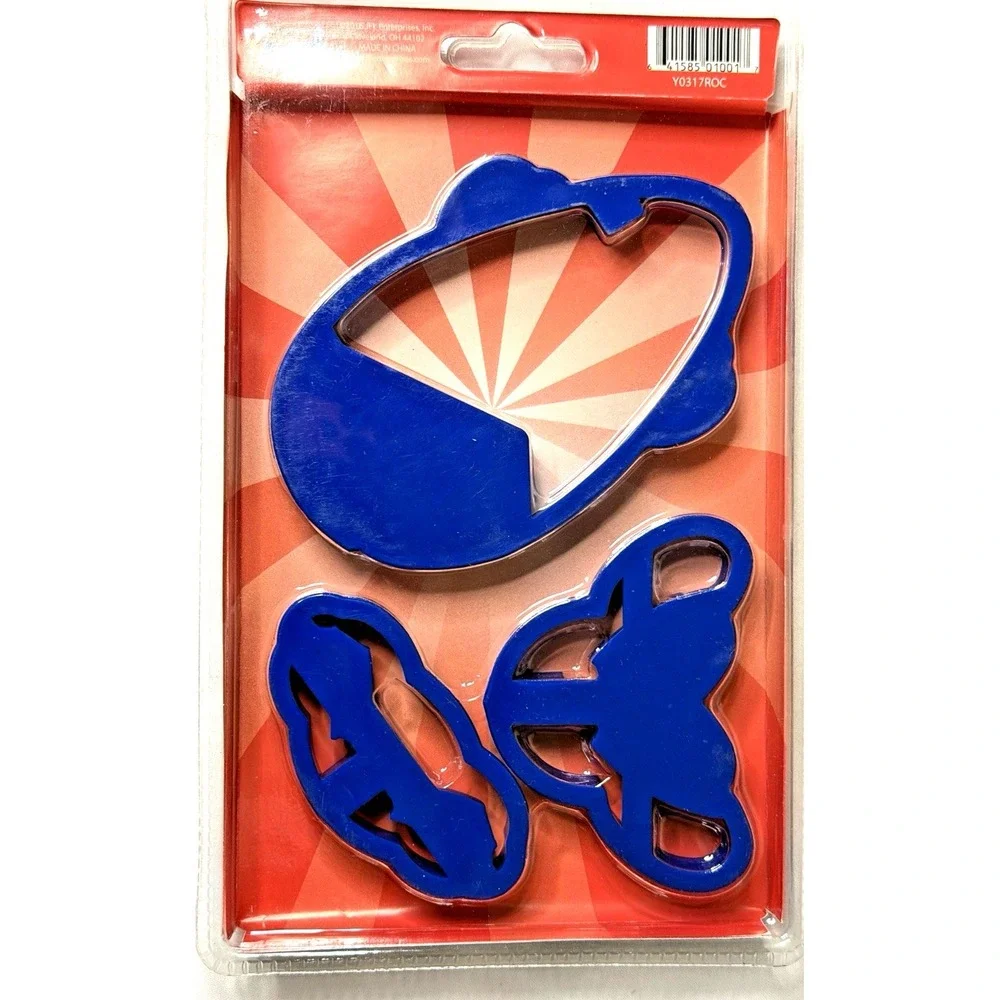 3D Cookie Cutter Giant Goldfish Cookie Mold - Just For Laughs NEW Sealed
